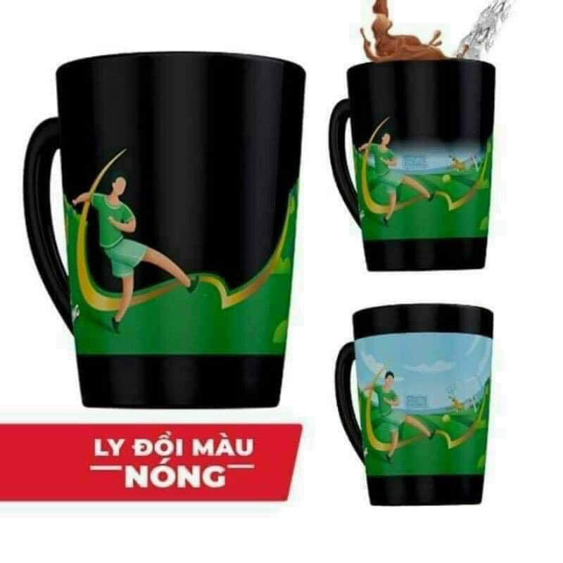 Ly Sứ đổi màu hàng khuyến mãi Sữa Milo