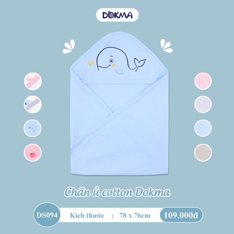 Chăn ủ cotton mềm mại Dokma DS094