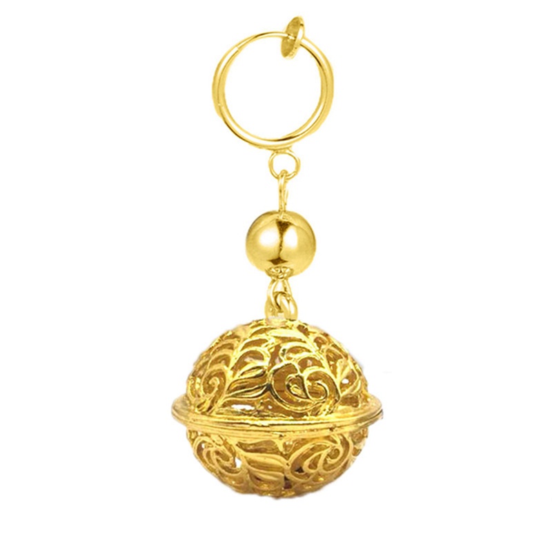 1 khuyên kẹp tai hình quả cầu rỗng họa tiết anime Tokyo Revengers Kazutora Hanemiya