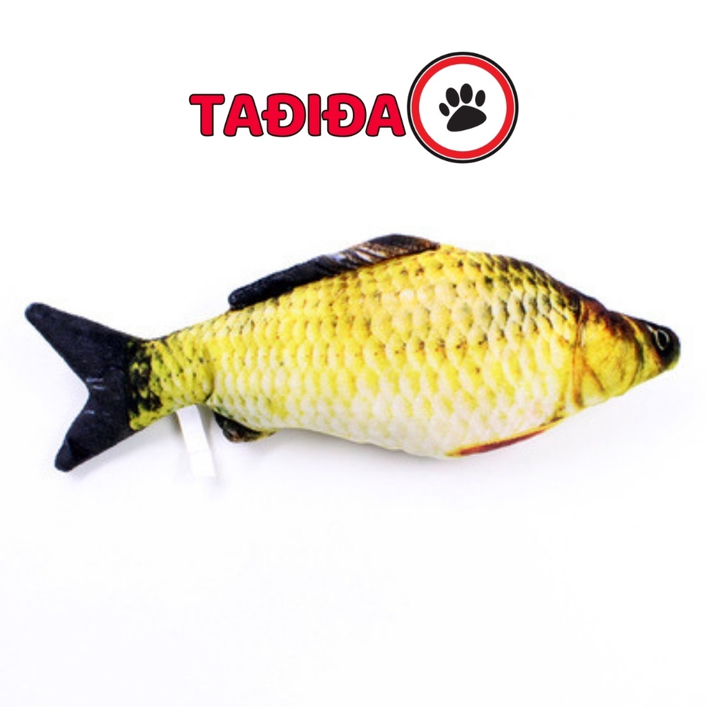 Đồ Chơi Cá Catnip Nhồi Bông 3D Cho Thú Cưng Chó Mèo – Tadida Pet