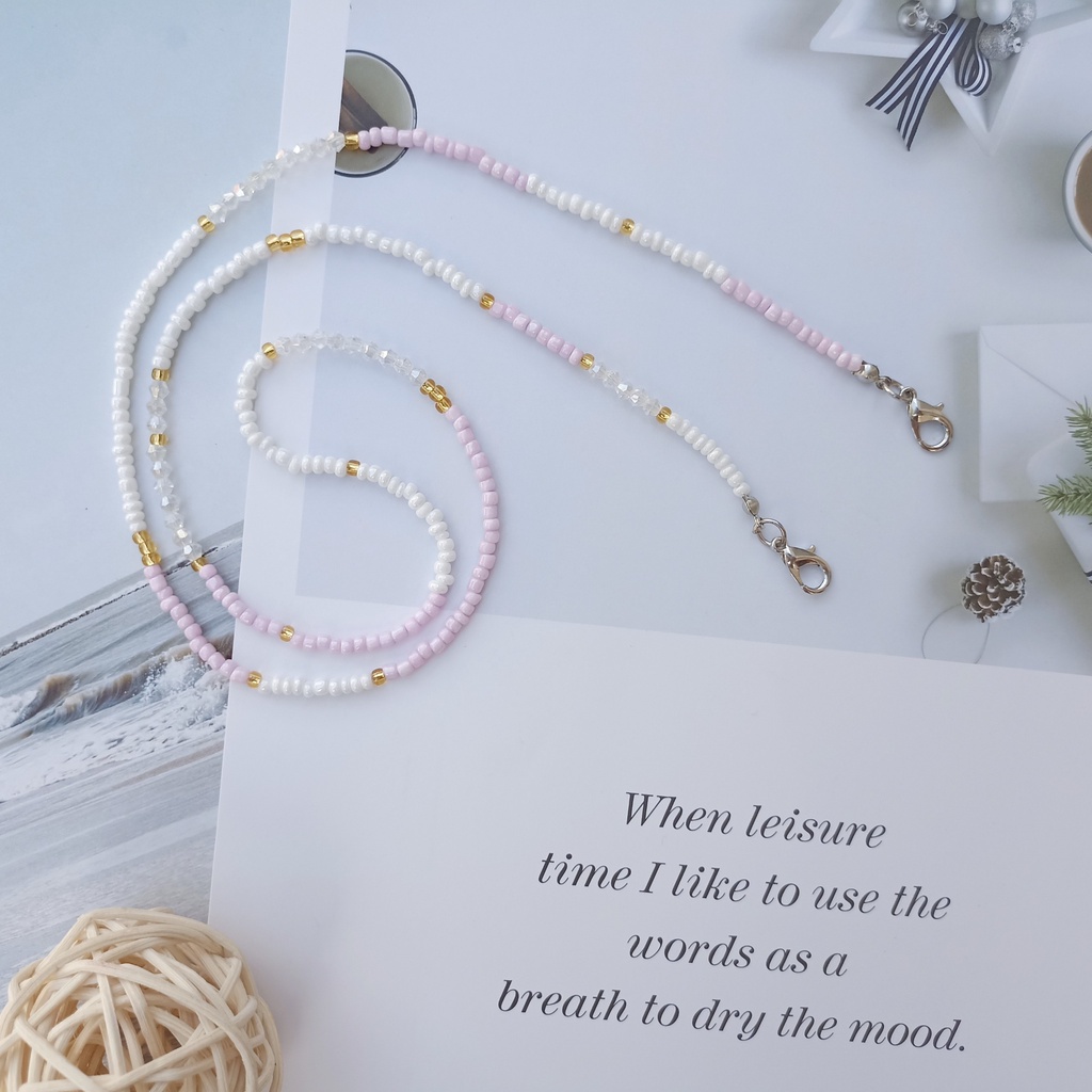 Dây đeo khẩu trang đa năng handmade Tiệm Nhà Pony Naila PN25 (Nhiều màu)