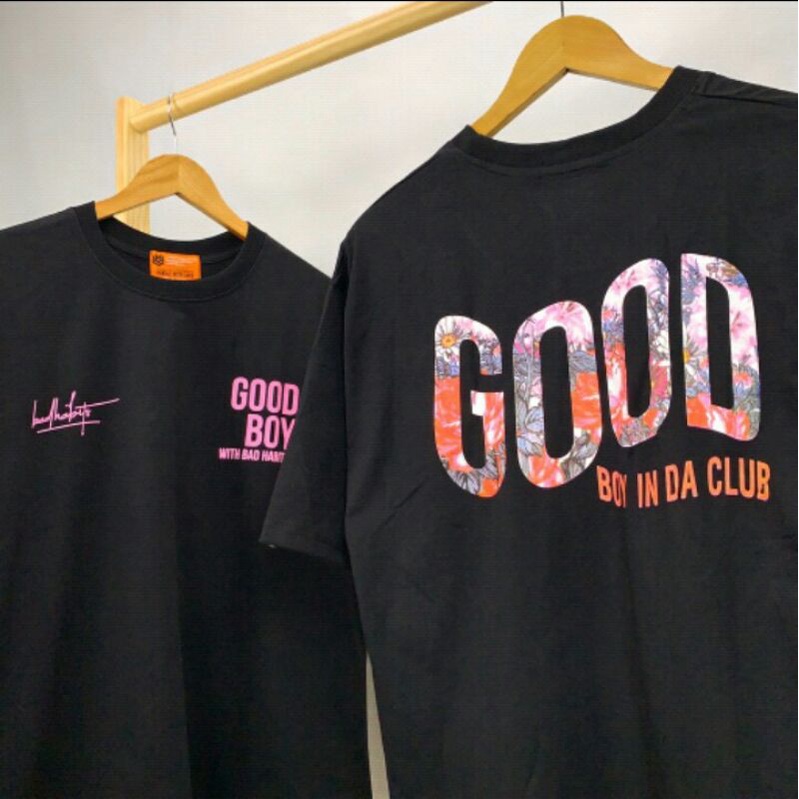Áo thun nam nữ chính hãng Ken-Tshirt cao cấp hình good boy in da club , áo phông good boy
