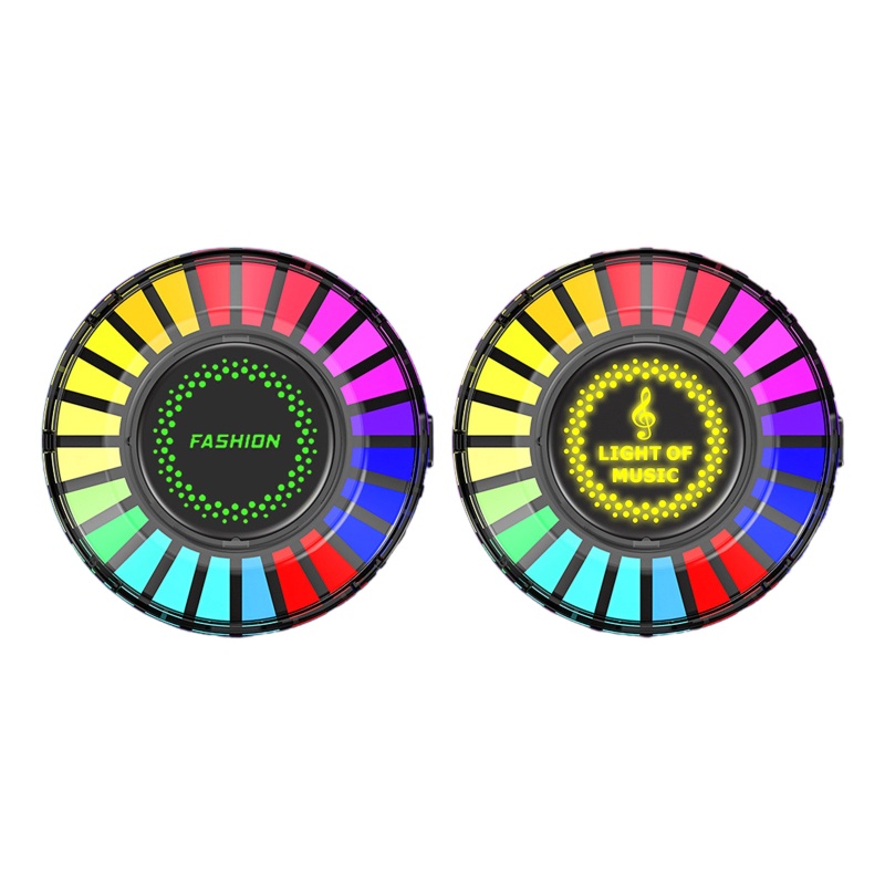 Thiết Bị Nhận Tín Hiệu Âm Thanh Có Đèn LED RGB 24 Bóng Chuyên Dụng Cho Xe Hơi