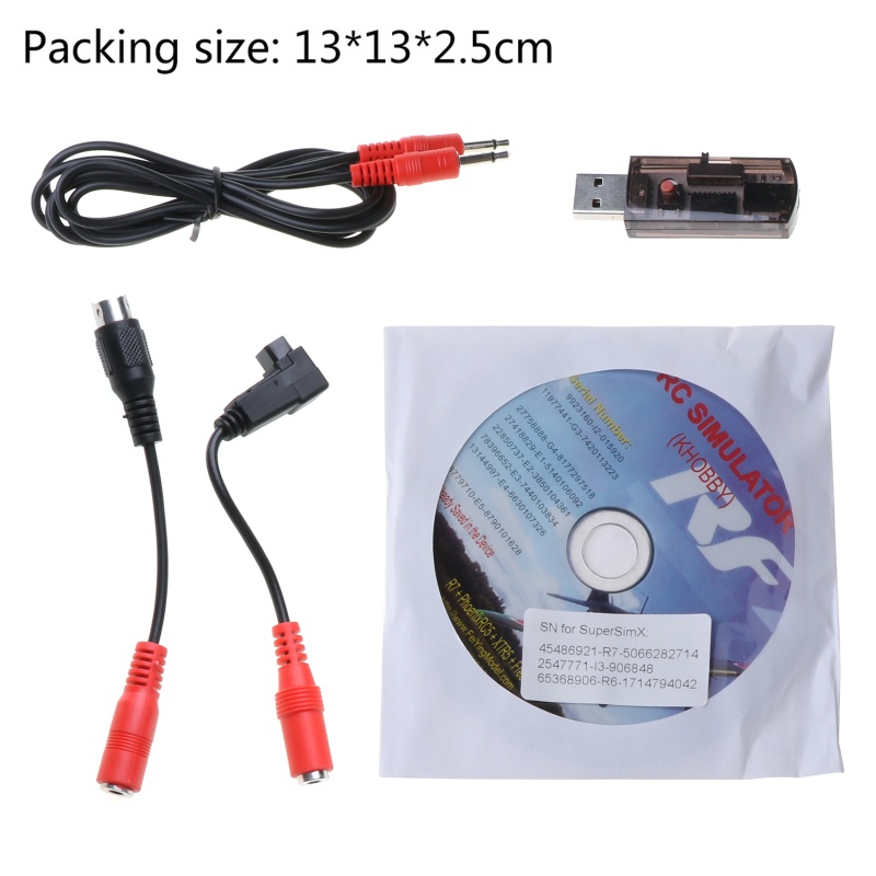 Dây Cáp USB Nhận Tín Hiệu Cho Điều Khiển Bay G7 Phoenix 5.0 Aerofly for VRC FPV Racing X-Plane