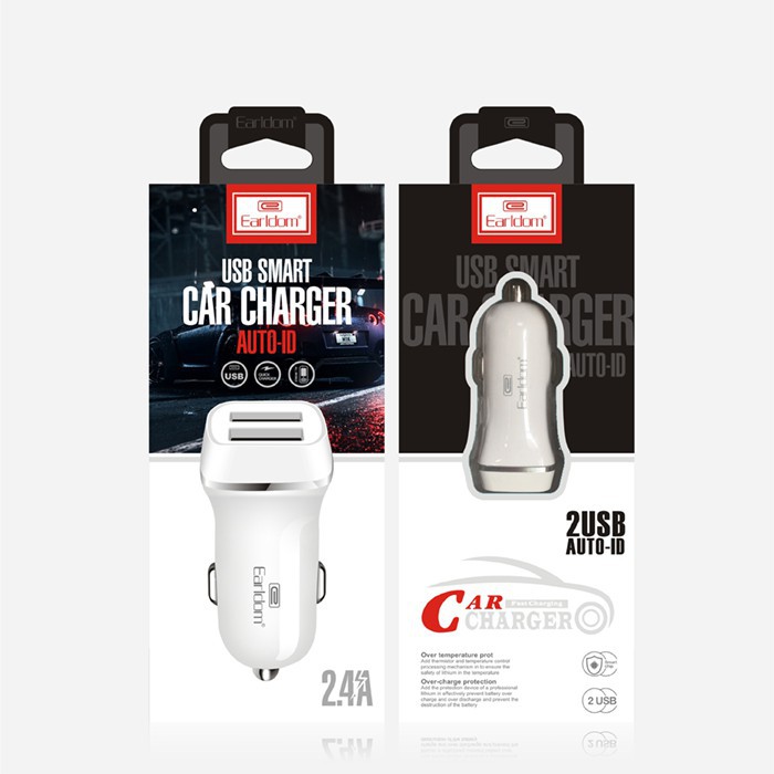 Cóc sạt ô tô 2 cổng sạc nhanh es125,tẩu xạc xe hơi 12v 24v dùng cho IP,tablet táo,samsung tương thích mọi loại xe