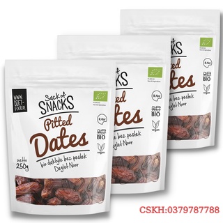 Chà là hữu cơ tách hạt diet food 100g-250g - 100% chà là khô hữu cơ tách hạt