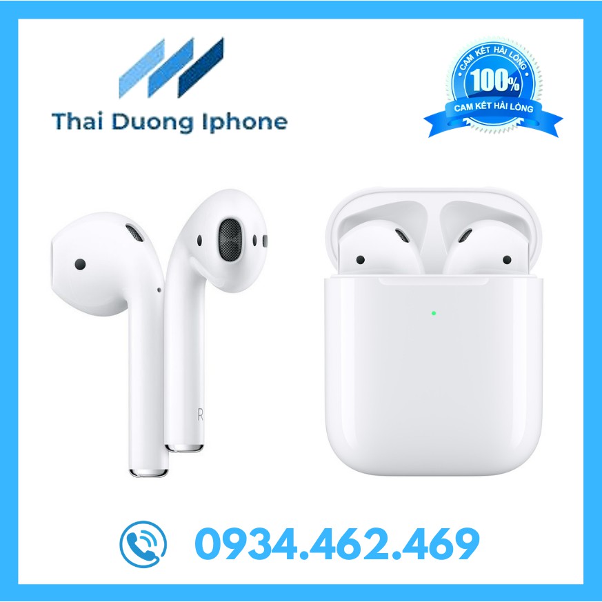 TAI NGHE APPLE AIRPODS 2 Model MV7N2 HÀNG CHÍNH HÃNG MỚI 100% NGUYÊN SEAL, CHƯA ACTIVE