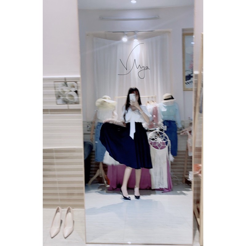 Váy công sở xoè rộng có túi 2 bên 🌸Hàng nhà may  ✨ by Voan Mya ✨  S M L XL