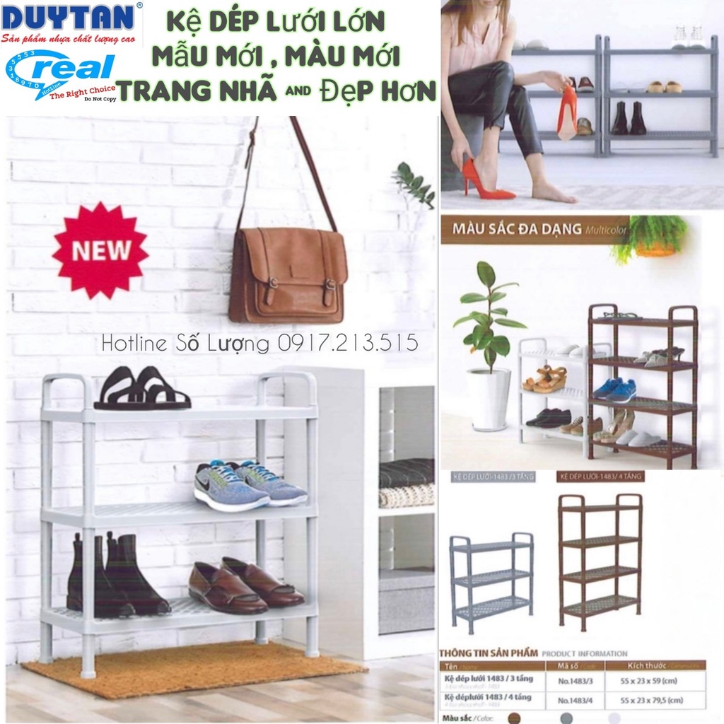 Kệ giày dép nhựa duy tân Loại Lớn - New 2022