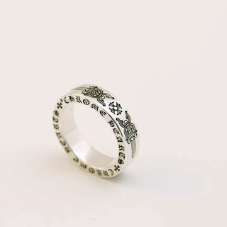 nhẫn chrome hearts bạc s925