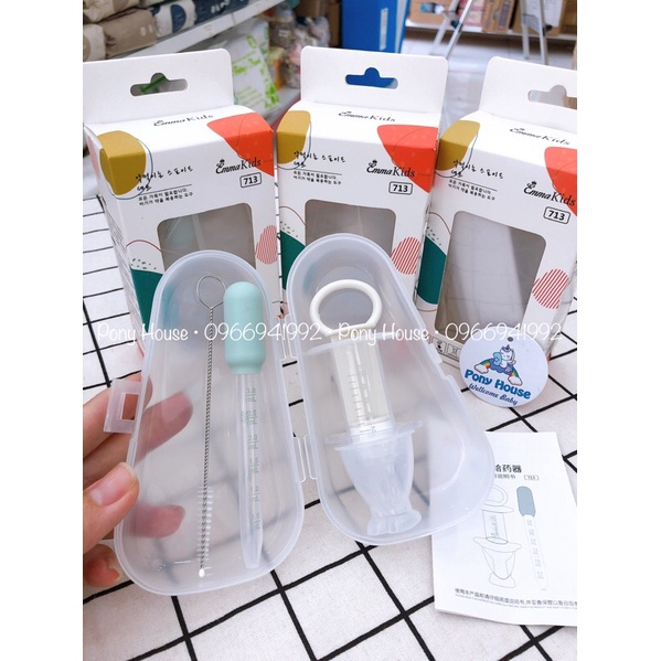 Bộ dụng cụ bón thuốc - Sữa Emma kids