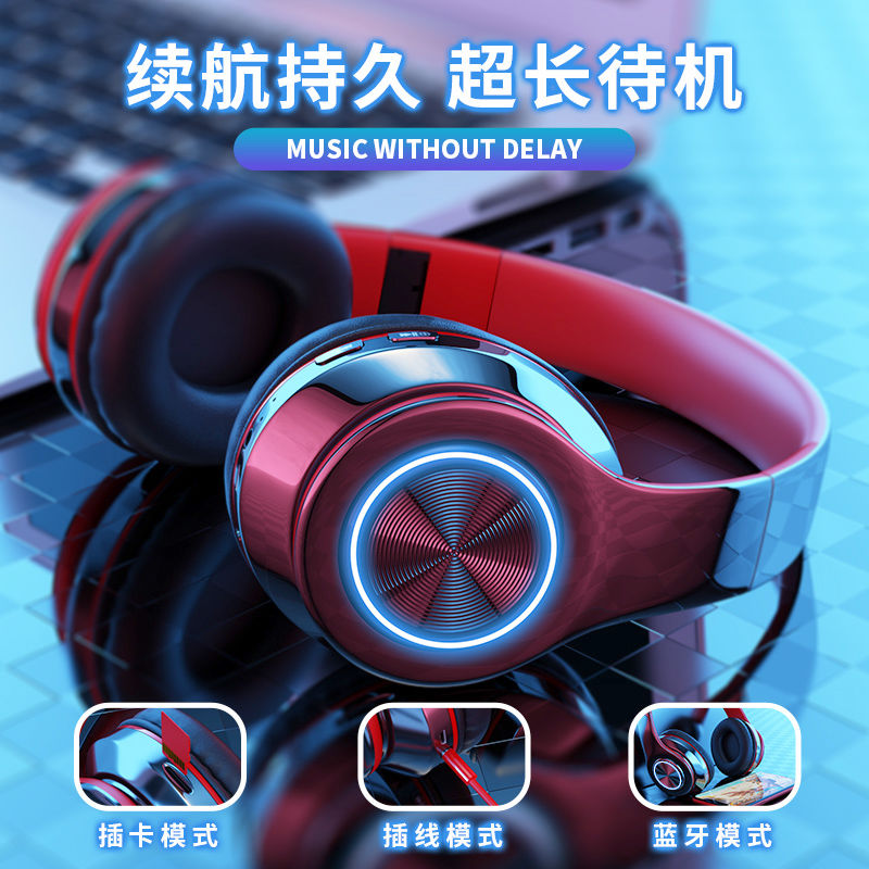 Tai Nghe Bluetooth Không Dây Phát Sáng Phong Cách Thể Thao | BigBuy360 - bigbuy360.vn