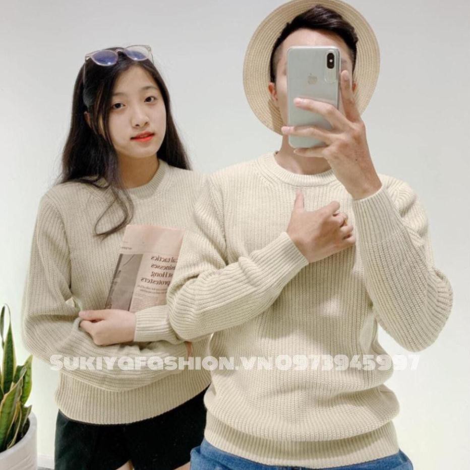 Tết Chất Xịn - Áo len đôi hàng hiệu Sukiya, chất dày dặn đẹp AL10 DS8 . ｡