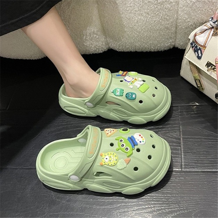 Dép Nữ Cross Kèm Sticker Siêu Hót ( Sục Cá 0