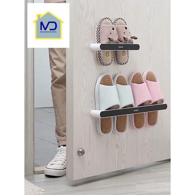 Kệ để dép, treo khăn dính thông minh dính cường lực