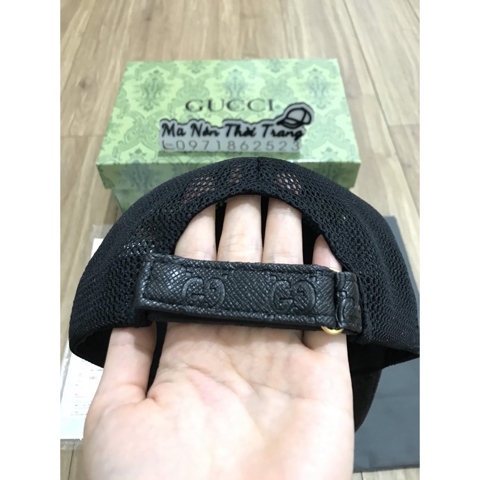 Nón Lưỡi Trai GC Da Dập Họa Tiết Chữ Nổi Cao Cấp,Có Video Thật