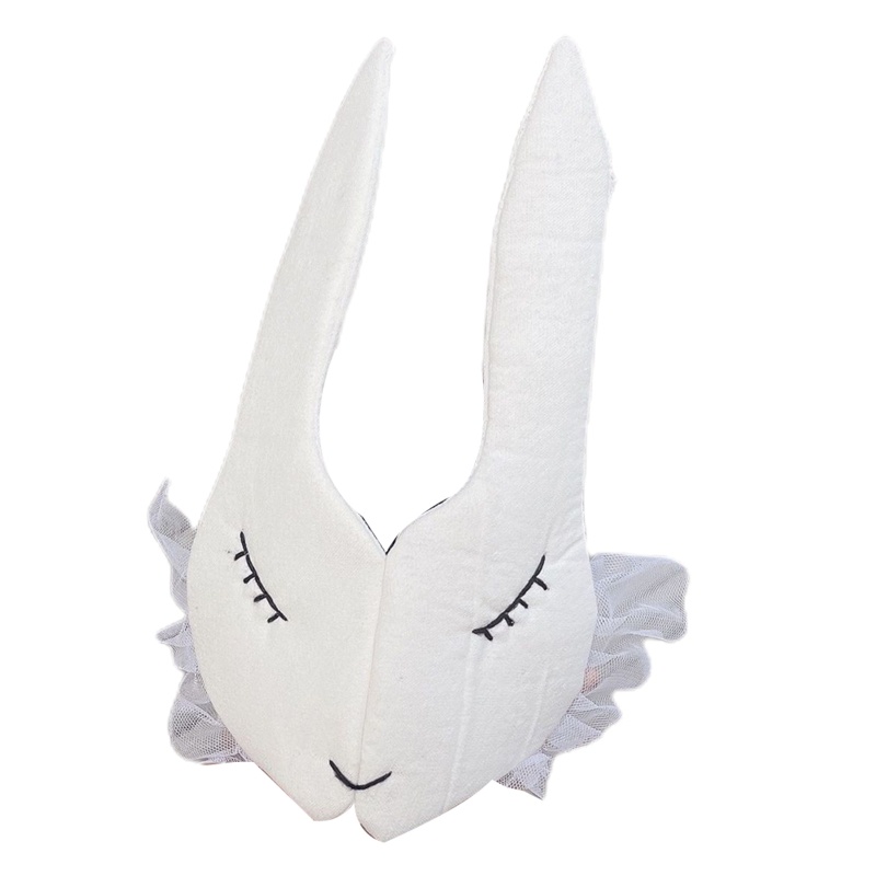 Mũ Trùm Đầu Hóa Trang Thỏ Hoạt Hình Bằng Vải Bông Dành Cho Bé Trai Và Bé Gái