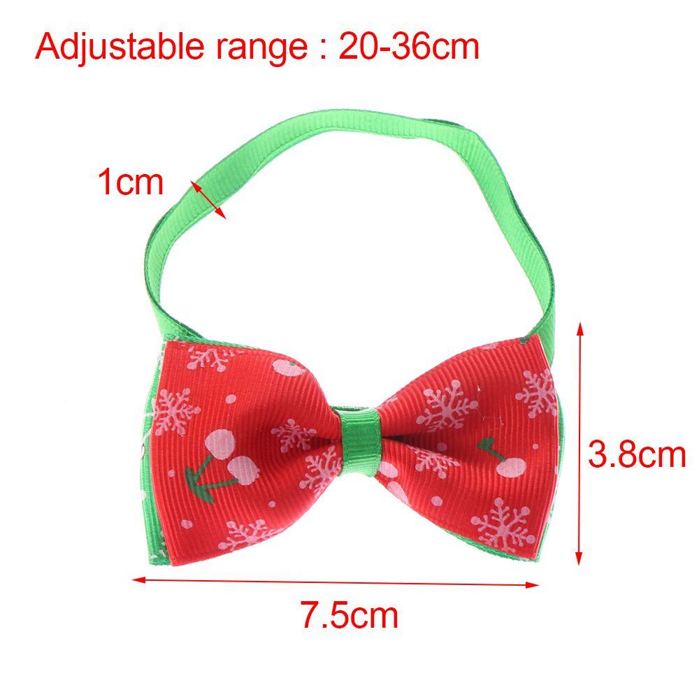 Nơ Đeo Cổ Tùy Chỉnh Trang Trí Giáng Sinh Cho Chó