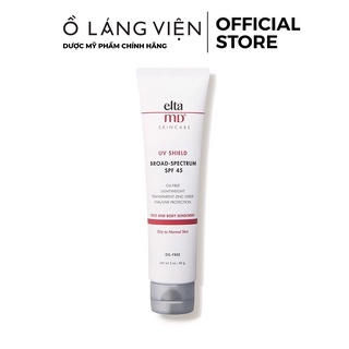 Kem chống nắng cho mặt và cơ thể không màu ELTAMD UV Shield Broad-Spectrum SPF 45