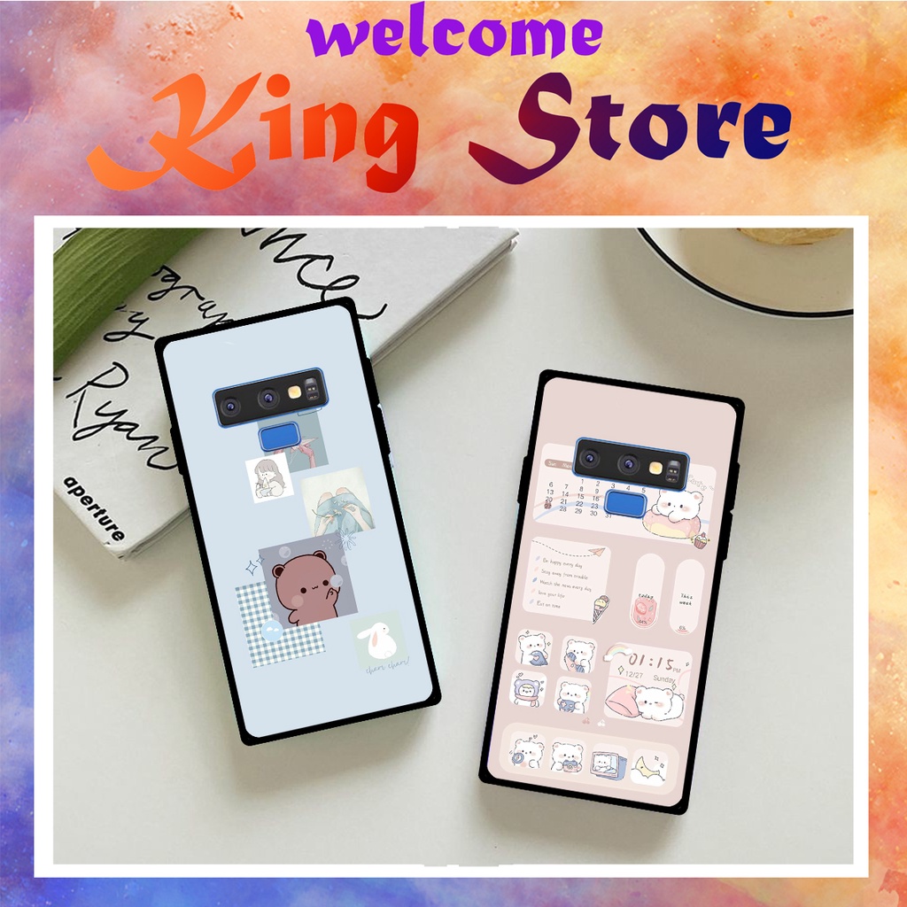 Ốp lưng Samsung Note 7/Note 8/Note 9 in hình thỏ con siêu đáng yêu_KINGSTORE.HN_Ốp SS