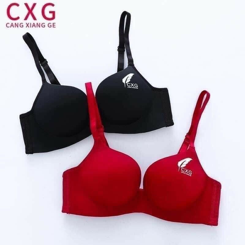 Áo Lót Nữ Không Gọng Nâng Ngực Đệm Dày Hàng Cao Cấp CHUNCHUN M11, Áo Chíp Đệm Tim Chất Su CA615