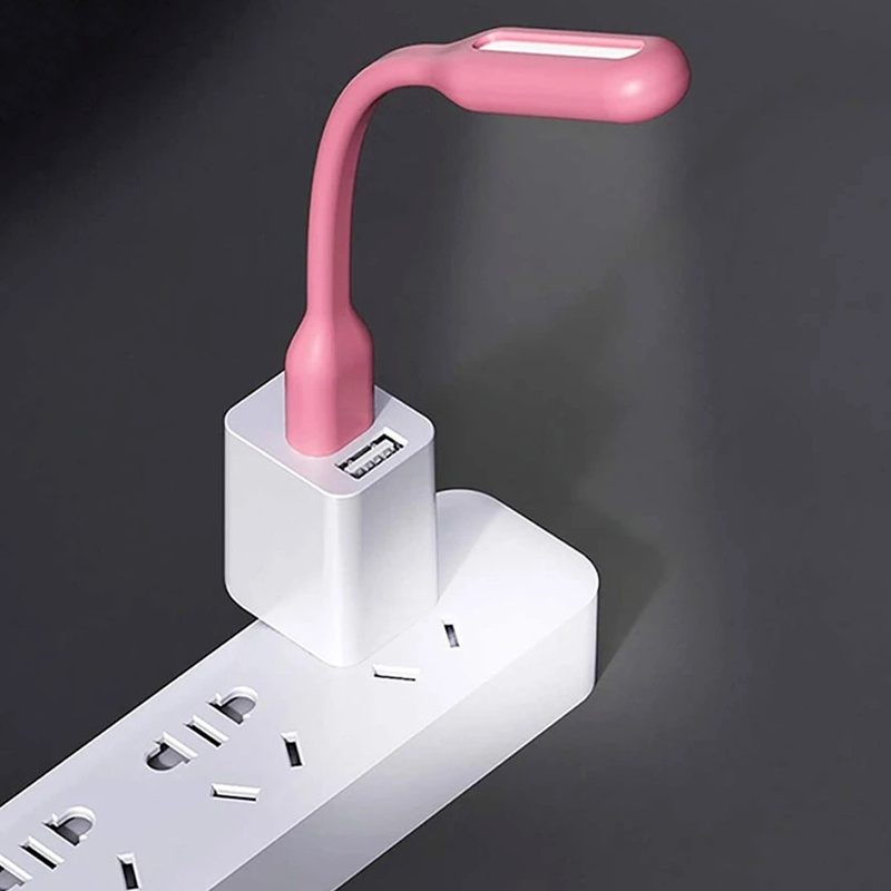 1 Đèn LED Đọc Sách Mini USB Linh Hoạt Đa Năng Cho Laptop/Notebook Màu Sắc Ngẫu Nhiên