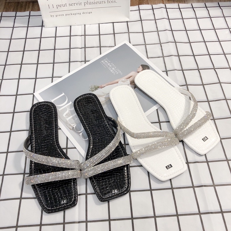 🍑 Dép Bệt Quai Đá