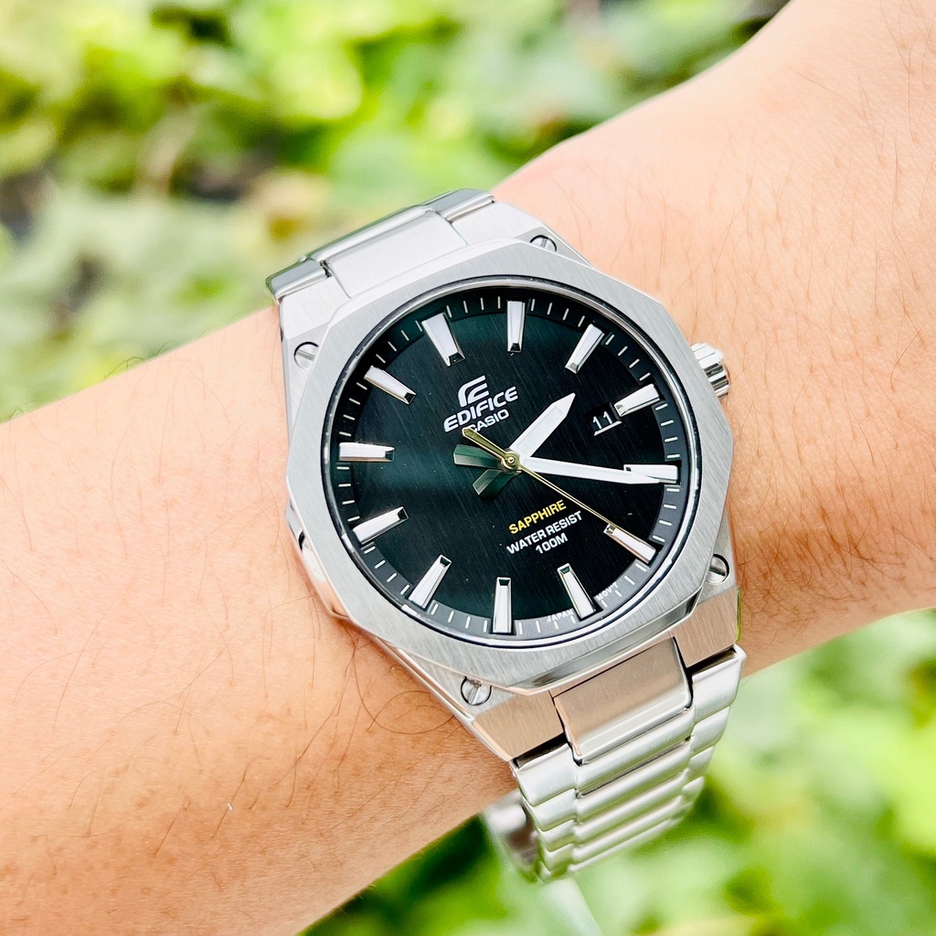 Đồng hồ Nam Edifice EFR-S108D- KÍNH SAPHIRE chống trầy, chất thép cực đặc