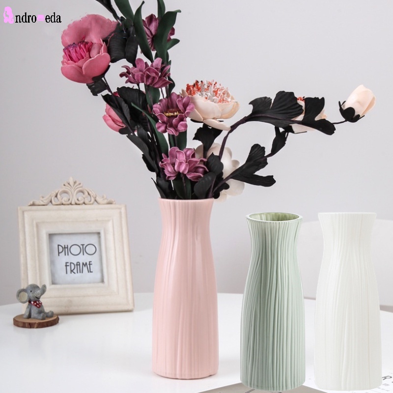 1 Bình Hoa Nhựa Phong Cách Bắc Âu Hiện Đại Trang Trí Nhà Cửa/Văn Phòng/Phòng Ngủ