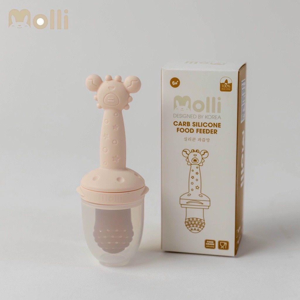 Túi nhai Moli đa năng silicon hình cua cho bé