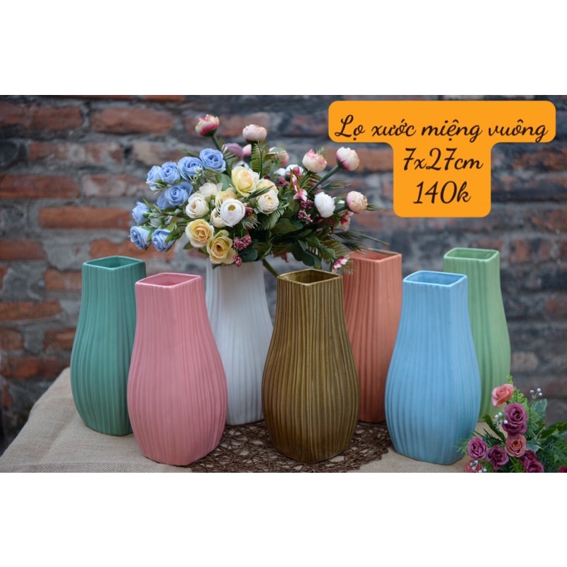 LỌ HOA BÁT TRÀNG CAO CẤP CẮM HOA TƯƠI, HOA KHÔ, DECOR