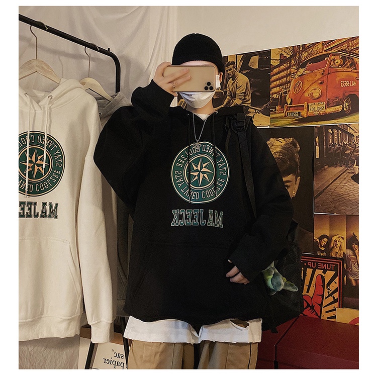 Áo hoodies nam thời trang Hàn Quốc năng động