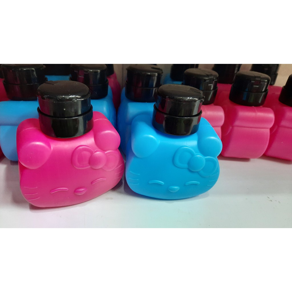 Bình đựng axetone kitty