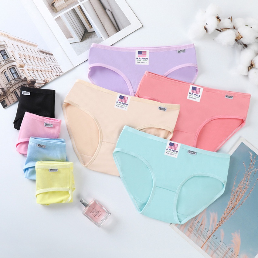Quần Lót Kháng Khuẩn HUNA Quần Lót Nữ Cotton H&amp;P Pulo kháng khuẩn mềm mại-NH05-Na-Hu