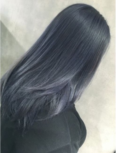 thuốc nhuộm tóc đen ánh xanh chì + tặng oxy trợ dưỡng - Tocdep.HG