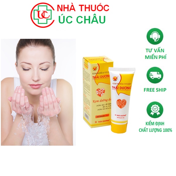Kem nghệ Thái dương có Nano bạc - ngừa mụn, ngừa thâm nám, côn trung cắn - Chính hãng.