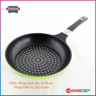 CHẢO CHỐNG DÍNH ĐÁY TỪ SUNHOUSE CSMD28N