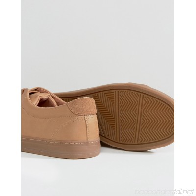 Giày nam ASOS Lace Up Trainers In Tan Tan - BSEIKMX8U