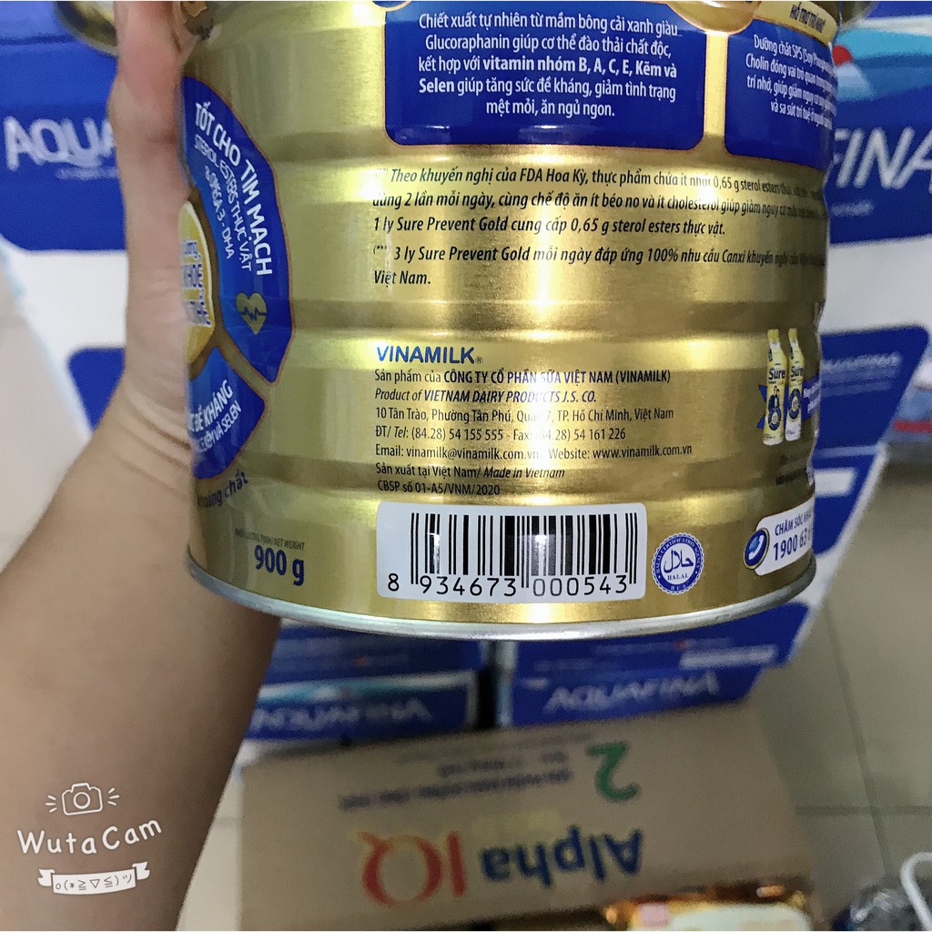 [DATE 2022] Sữa Bột Vinamilk Sure Prevent 900g