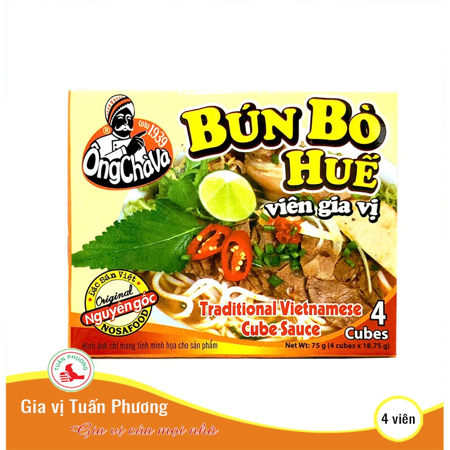 Gia Vị Nosafood Bún Bò Huế ( Hộp )