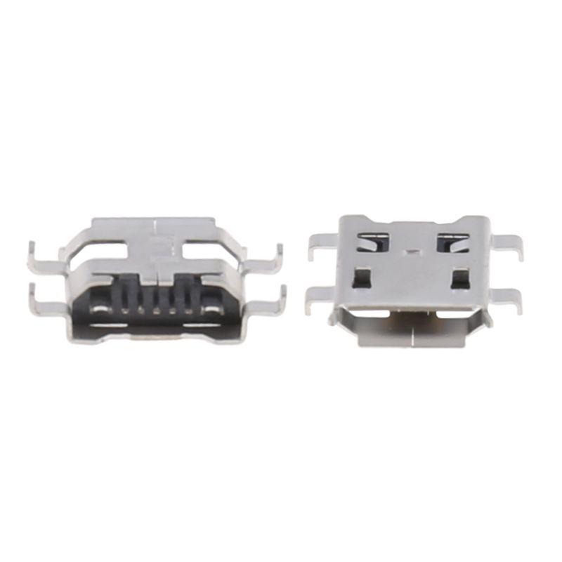 Set 10 Đầu Nối Cổng Micro USB Type B 5 Pin Female SMD 4 Chấu