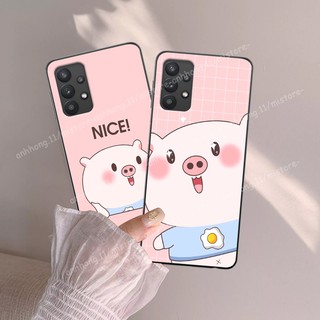 [HÀNG MỚI] Ốp lưng Samsung Galaxy A32/A52/A72 in hình heo xinh,bảo vệ máy