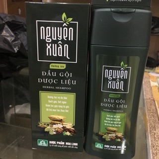 Dầu Gội Dược Liệu Nguyên Xuân Xanh Dưỡng Tóc và phục hồi hư tổn chai 200ml