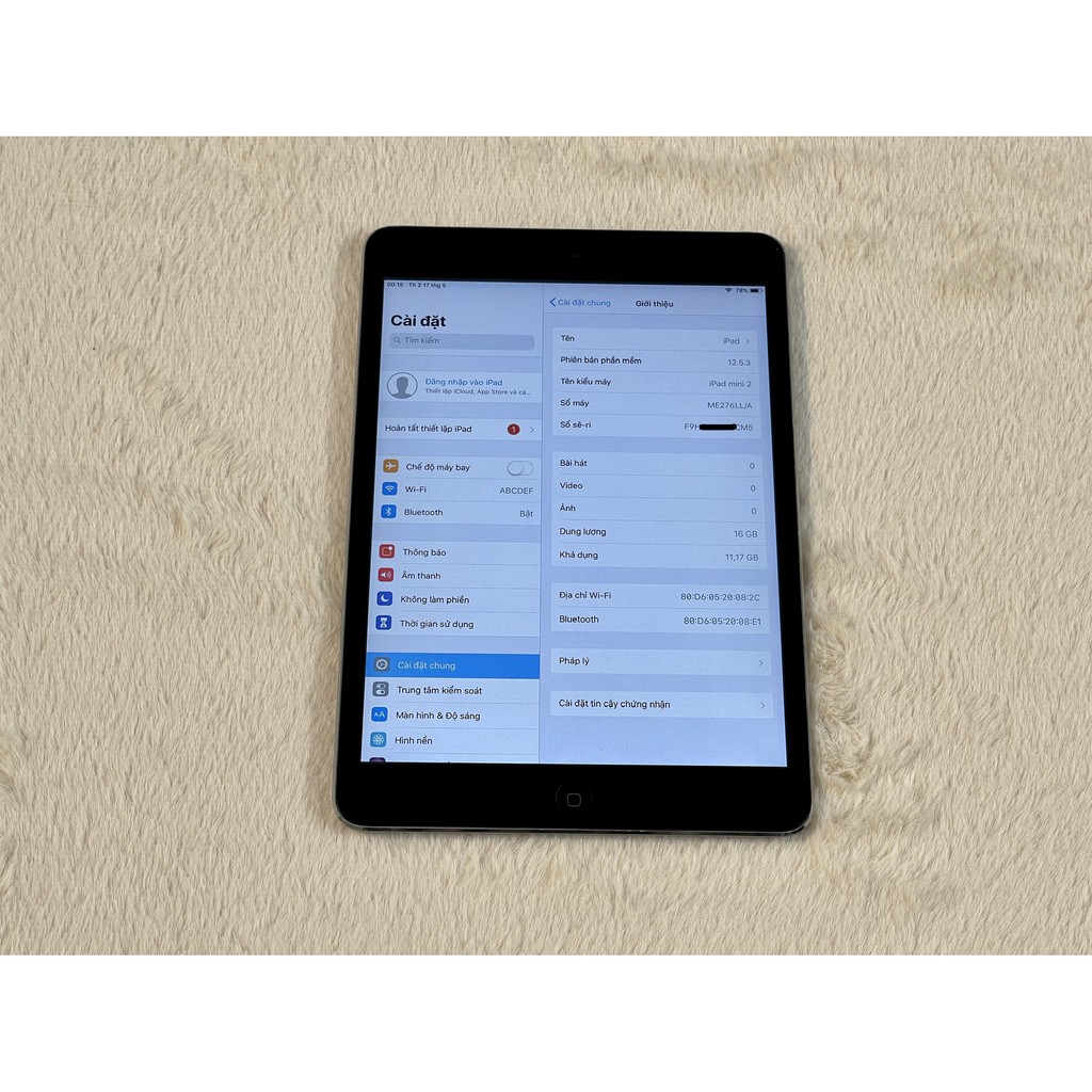 Máy tính bảng Apple iPad mini 2 16GB WIFI | BigBuy360 - bigbuy360.vn