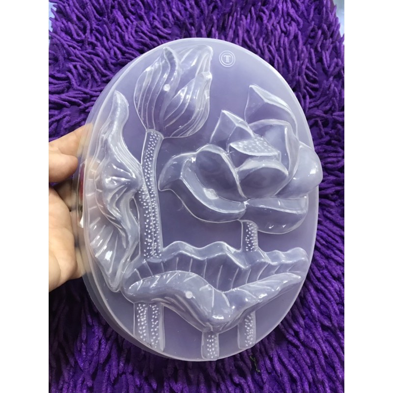 Khuôn Hoa Sen dùng để làm bánh, đổ rau câu