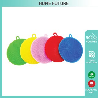[ XÃ KHO] Miếng Silicon rửa chén, bát xoong nồi đa năng tiện lợi