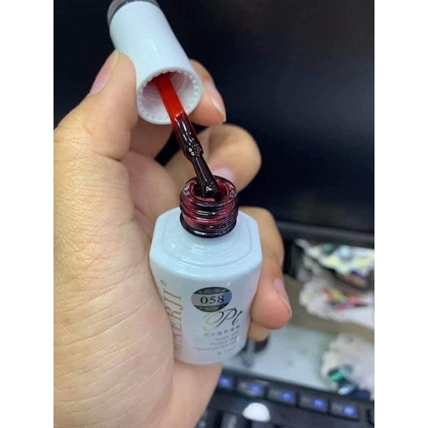 Sơn gel đỏ bóng kính,sơn thạch đỏ cao cấp, sơn thạch maerji