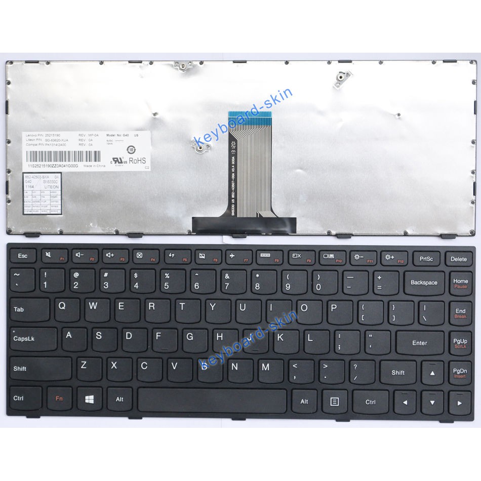 Bàn phím laptop IBM Lenovo G40,G40-30,G40-45,G40-70,G40-75,G40-80 B40-70 B40-30