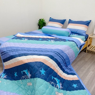 Bộ drap mền gối cotton Hàn Quốc cao cấp