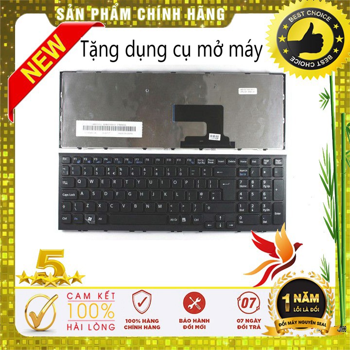 Bàn phím LAPTOP SONY EH (đen)